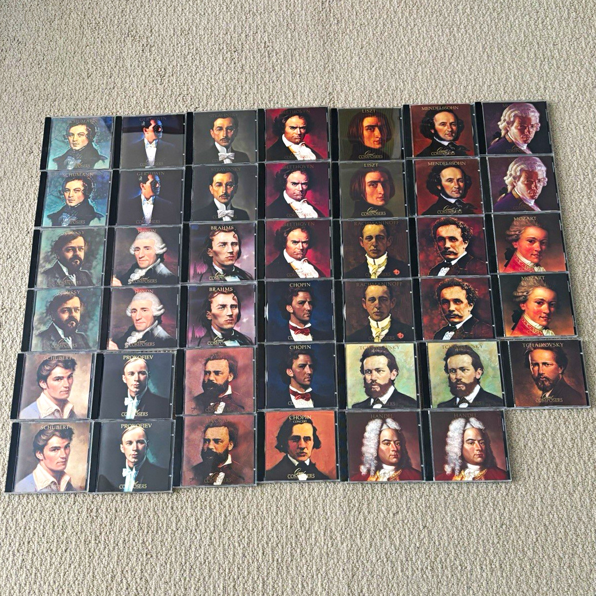 Time, life music, great composers CD lot ￼