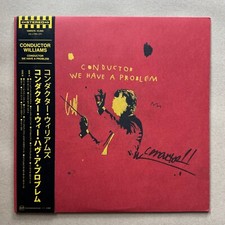 Conductor Williams - We Have A Problem Signed OBI Glitter Vinyl Record LP Rare picture