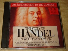 THE STORY OF HANDEL IN WORDS AND MUSIC CD, NEW AND SEALED, VOX MUSIC MASTERS picture