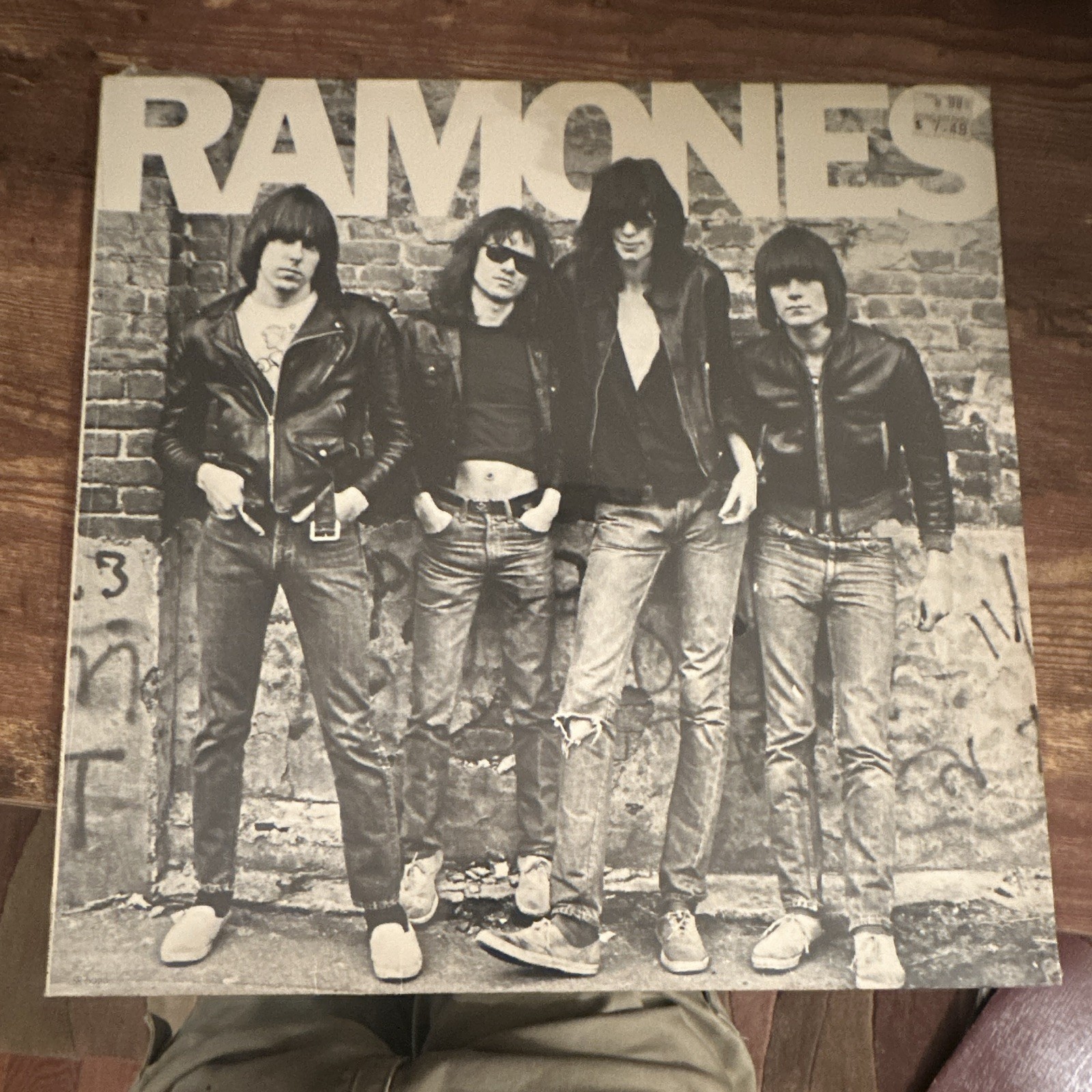 Unopened Ramones Ramones Self-Titled Vinyl LP Record Sire Cardboard Sleeve