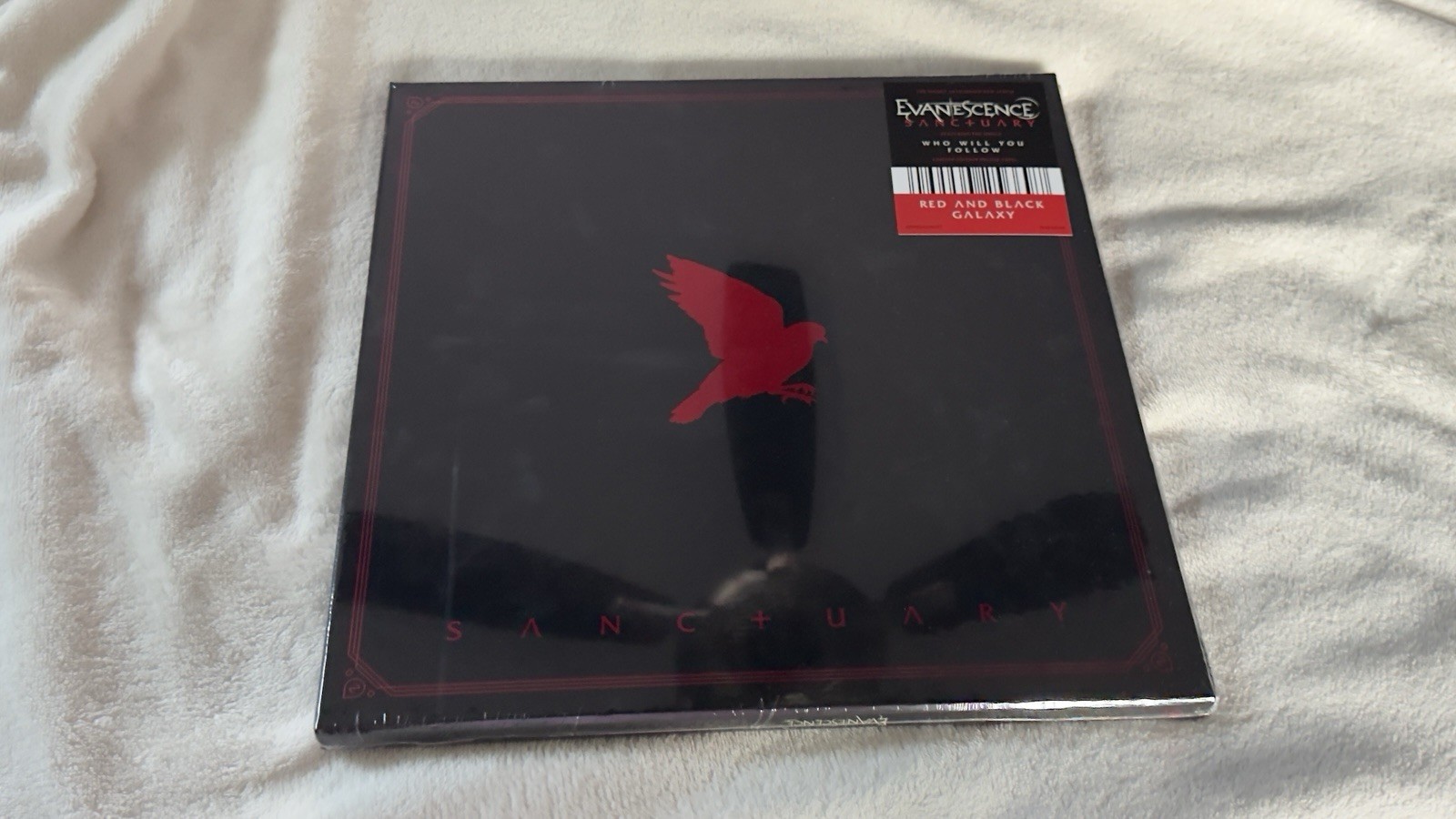 Evanescence Sanctuary Deluxe 2LP Red Black Galaxy Official Store Sealed 2026