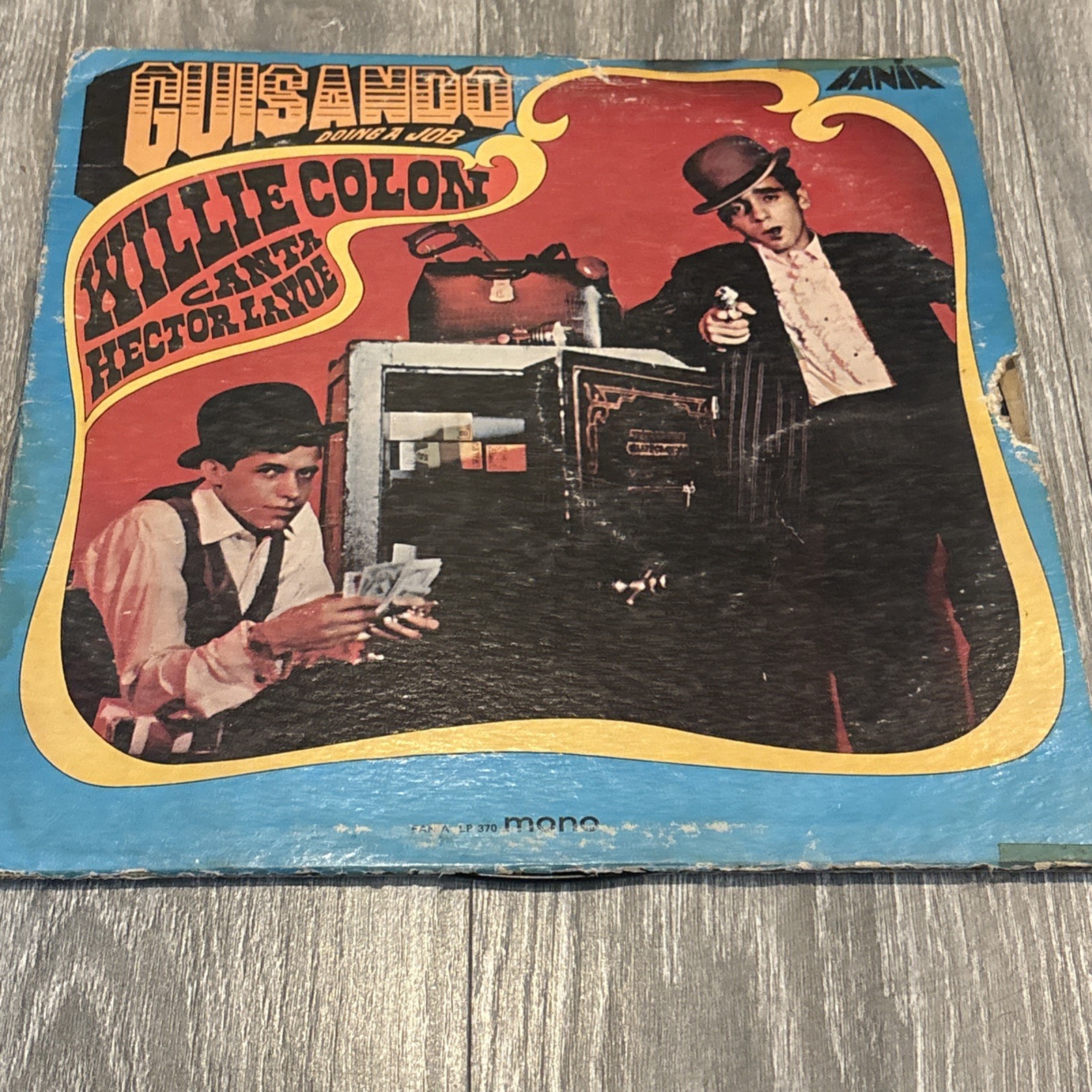Willie Colon: Guisando / Doing A Job LP Vinyl US Fania Stereo