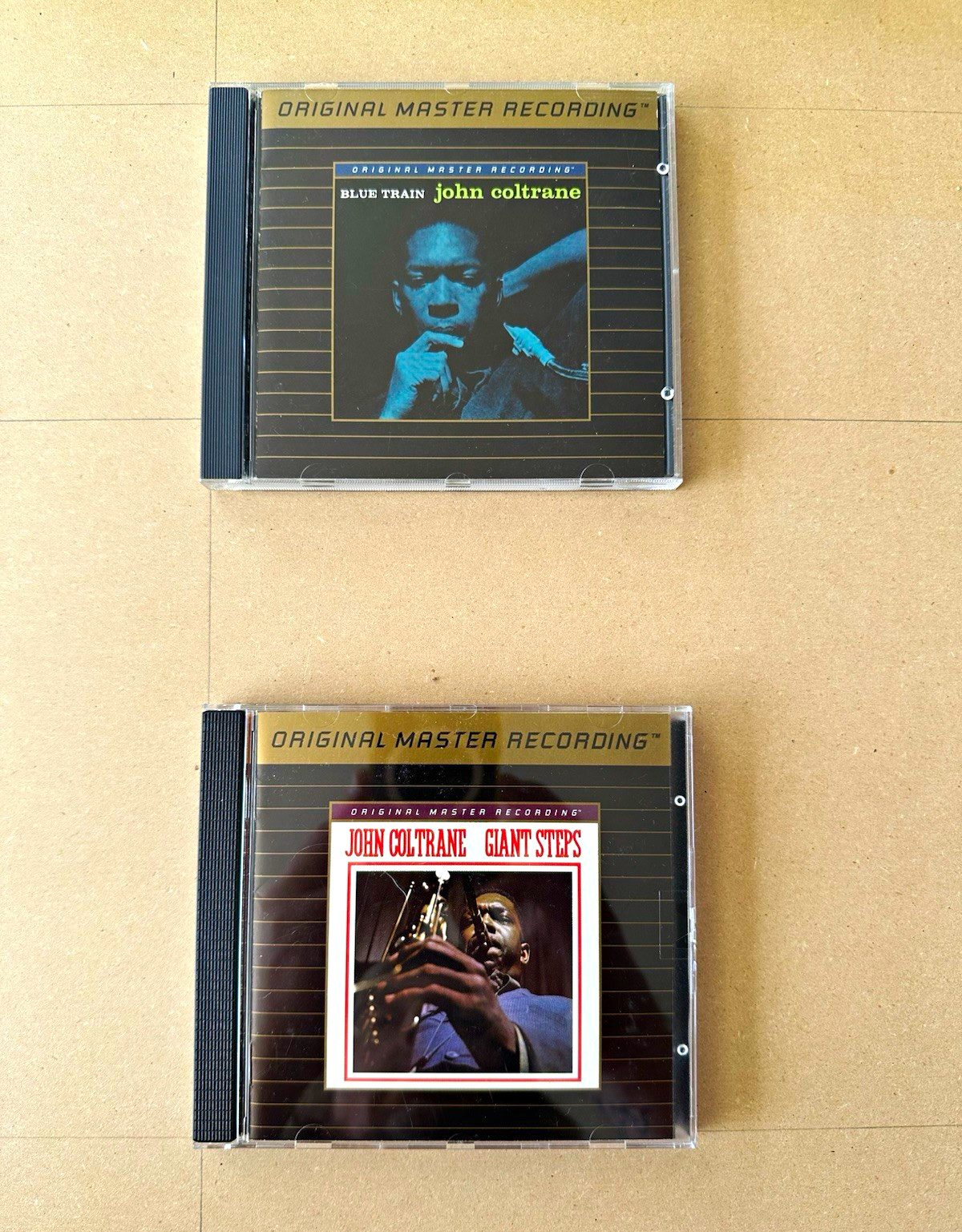 John Coltrane Blue Train & Giant Steps 24k Gold Audiophile CD