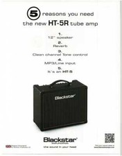 2011 BLACKSTAR HT-5R Tube Amp Amplifier Combo Amp magazine ad picture