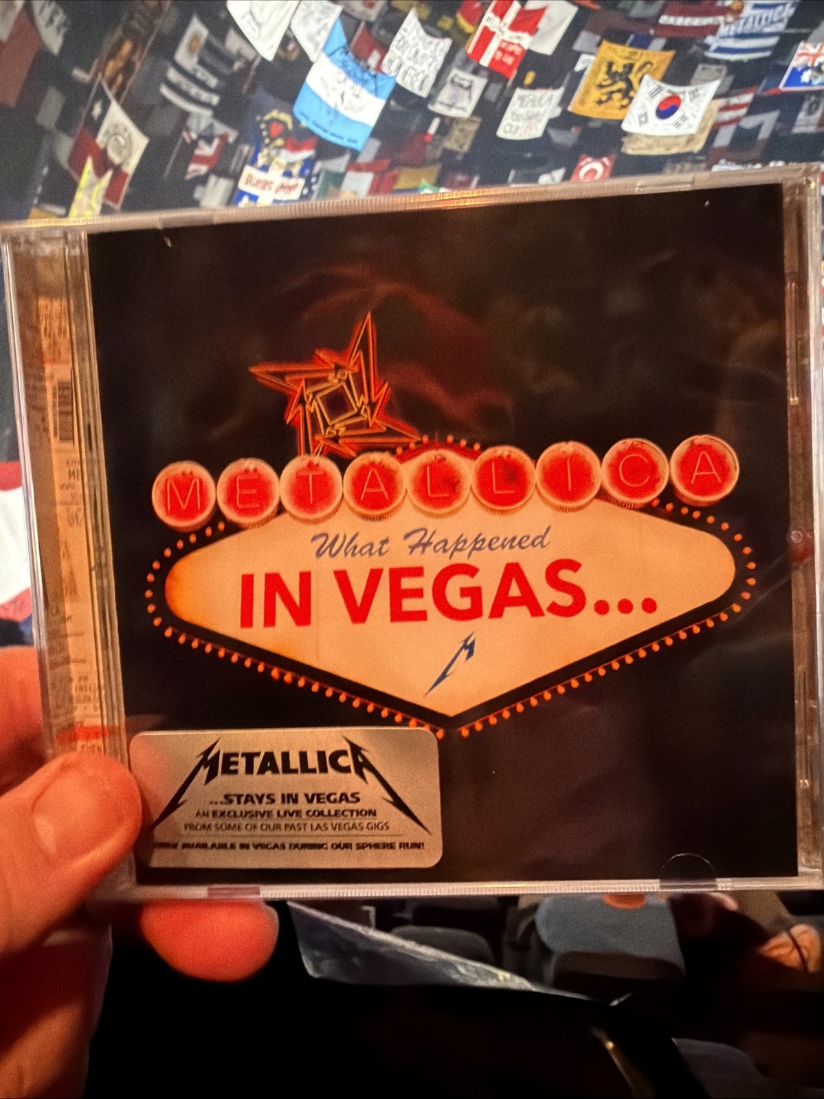 Metallica Las Vegas Sphere Sealed CD Exclusive Live Collection Brand New