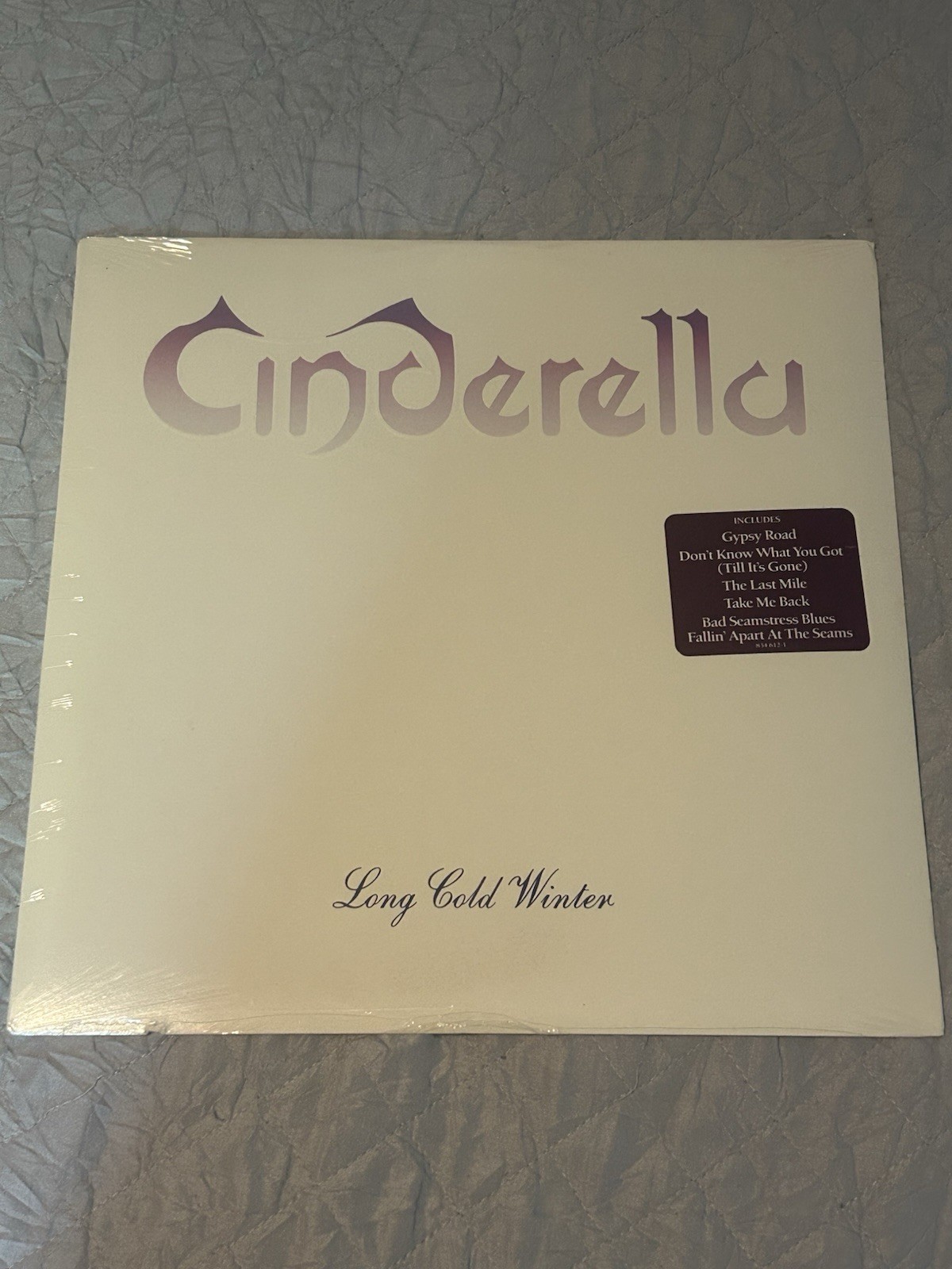 Cinderella Long Cold Winter SEALED Orig 1988 US 1st Press Lp Orig Hype Sticker