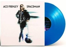 Ace Frehley Spaceman Neon Blue Vinyl LP Ltd 2000 Download Card New Sealed KISS picture