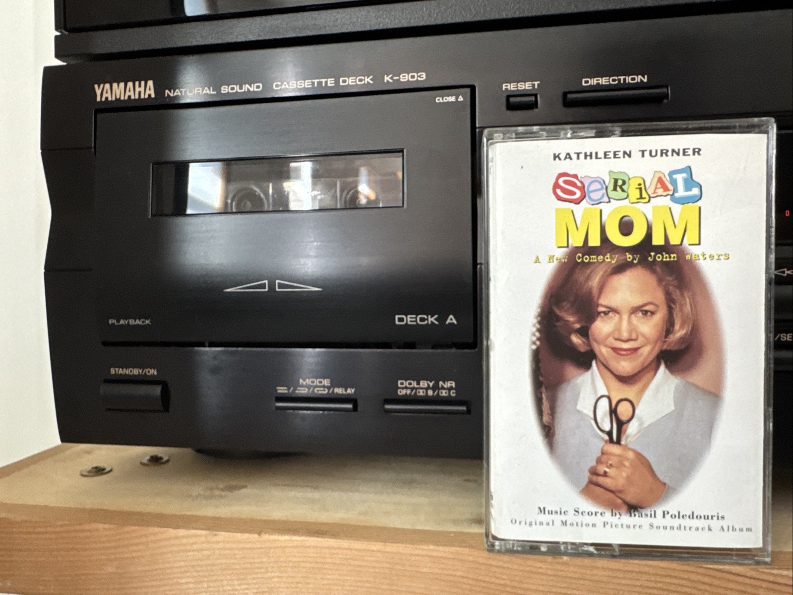 Serial Mom Soundtrack Cassette 1994 MCA MCAC-11052 John Waters L7 RARE