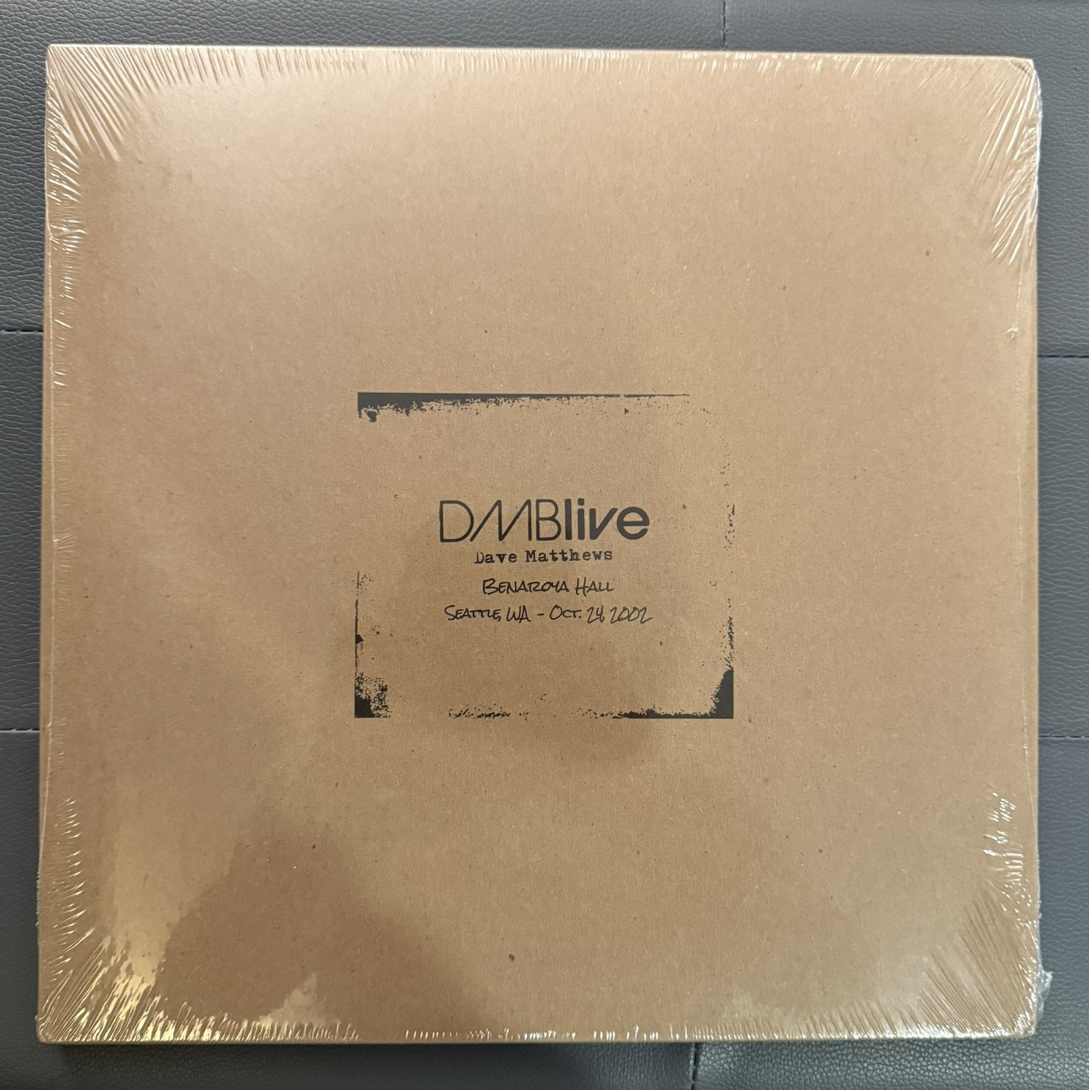 Dave Matthews Band DMB Live Benaroya Hall Seattle WA 10/24/2002 4xVinyl SEALED