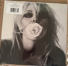 Miley Cyrus - Bass Persuades Black Vinyl w/ Signed Autographed Insert picture