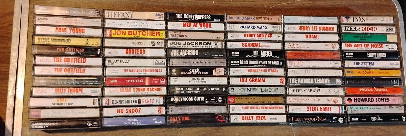 Lot Of 72 80s Synth Pop New Wave Cassette Various