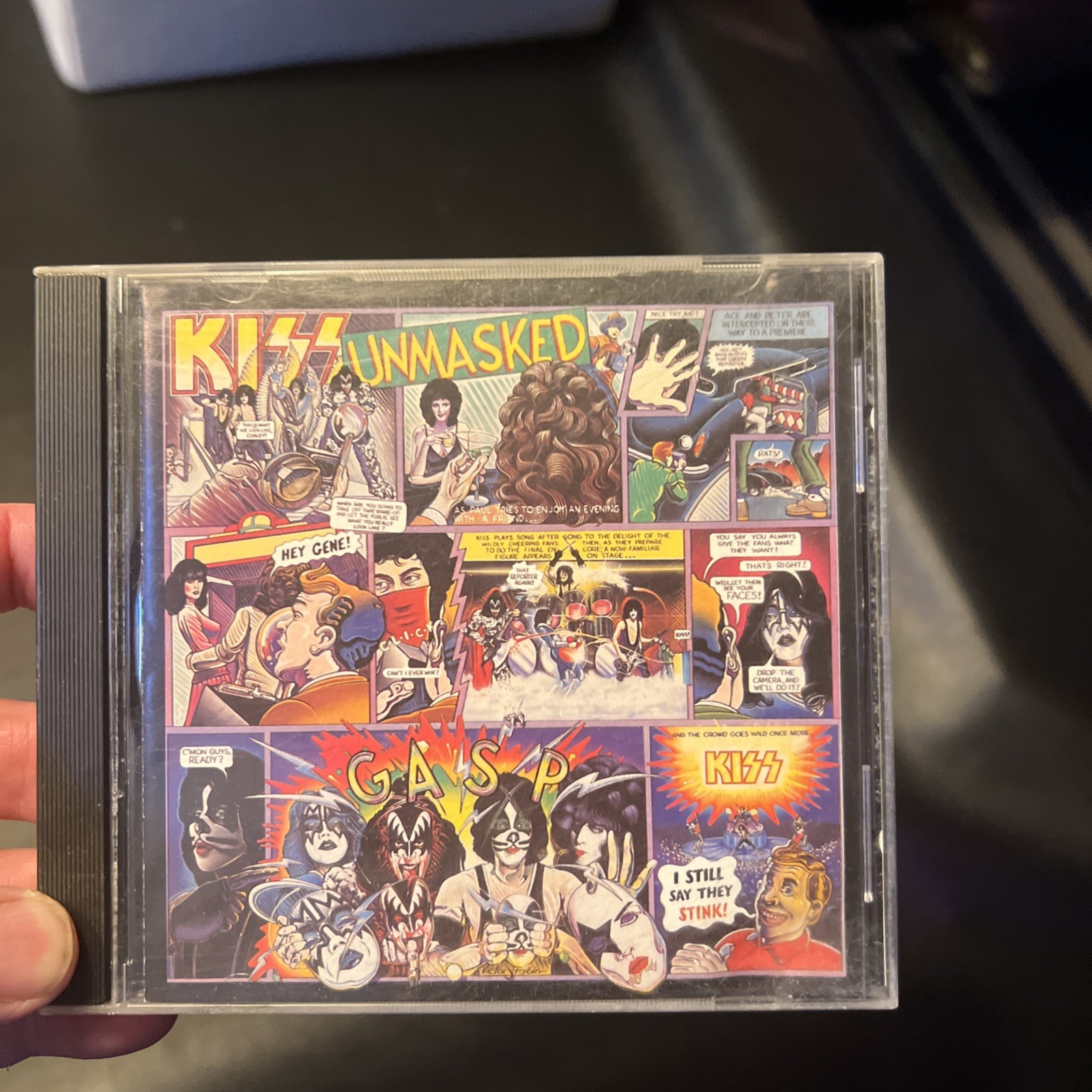 Unmasked by Kiss (CD, 1980, PolyGram) CIB Complete In Box