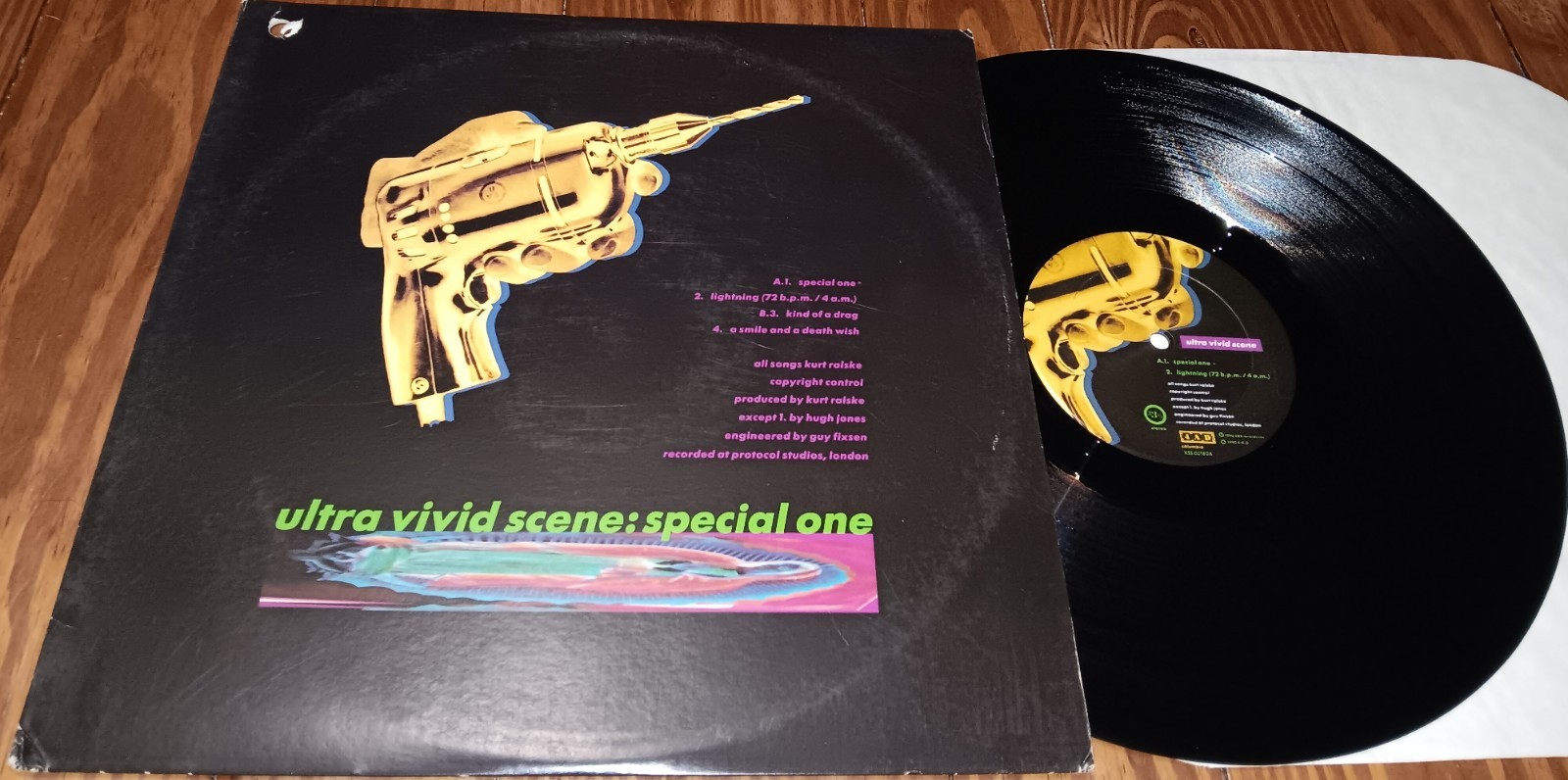 Ultra Vivid Scene Special One 1990 4AD / Columbia Records 44-73534 Vinyl