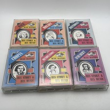 Allegro Music Masters 6 Cassette Lot Bach Mozart Beethoven Chopin Mendelssohn picture