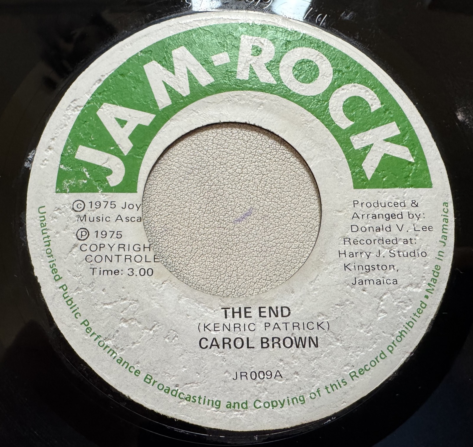 Carol Brown - The End (7\