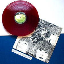 VINTAGE 1969 RED VINYL THE BEATLES REVOLVER LP APPLE EX NM RARE picture