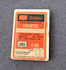 Vintage Sears Silverstone Sound Recording Cassette Tape  picture