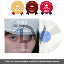Wendy 2nd Mini Album Wish You Hell LP Clear / Express / Genuine picture