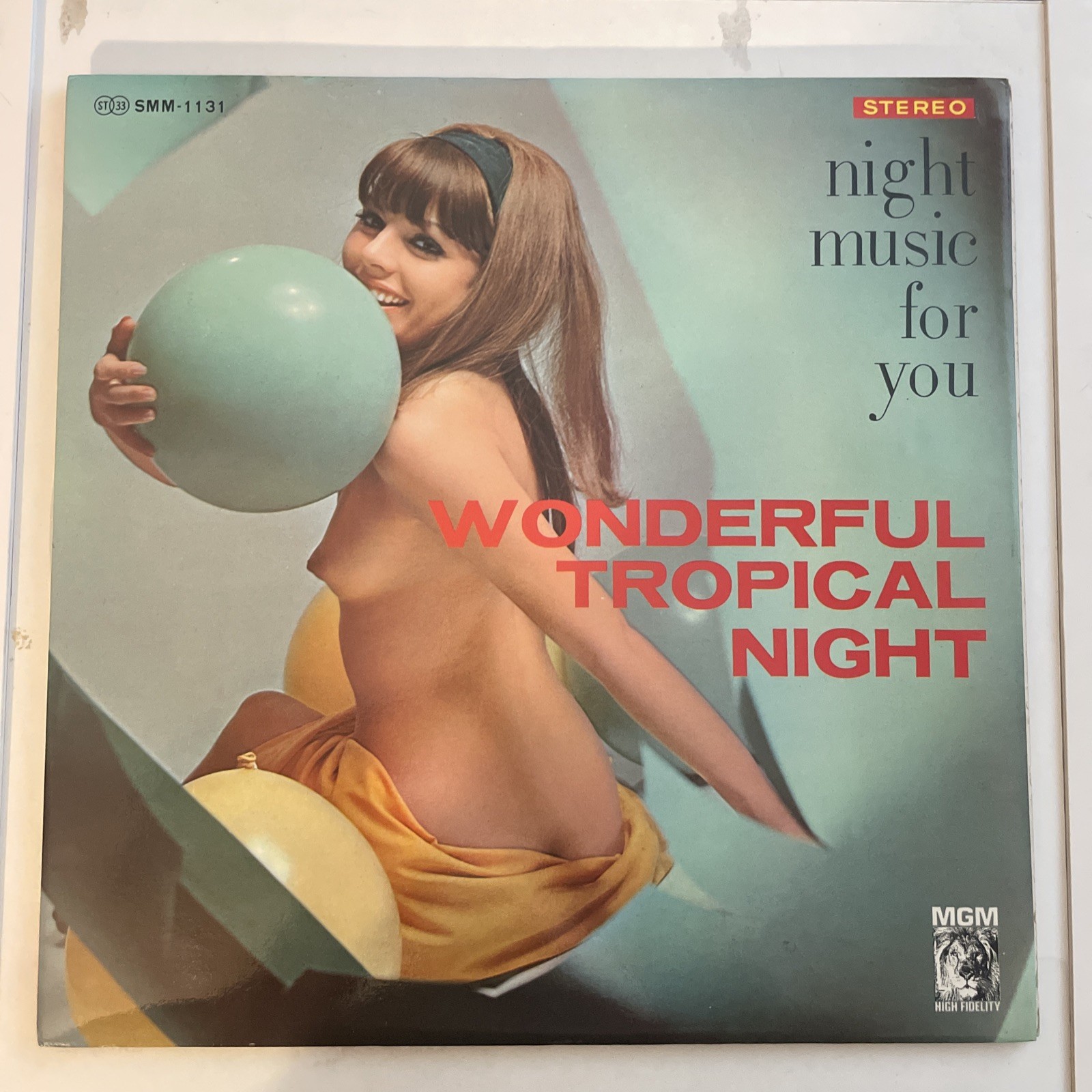 Wonderful Tropical Night Japan MGM SMM-1131 Vinyl LP cheesecake exotica jazz