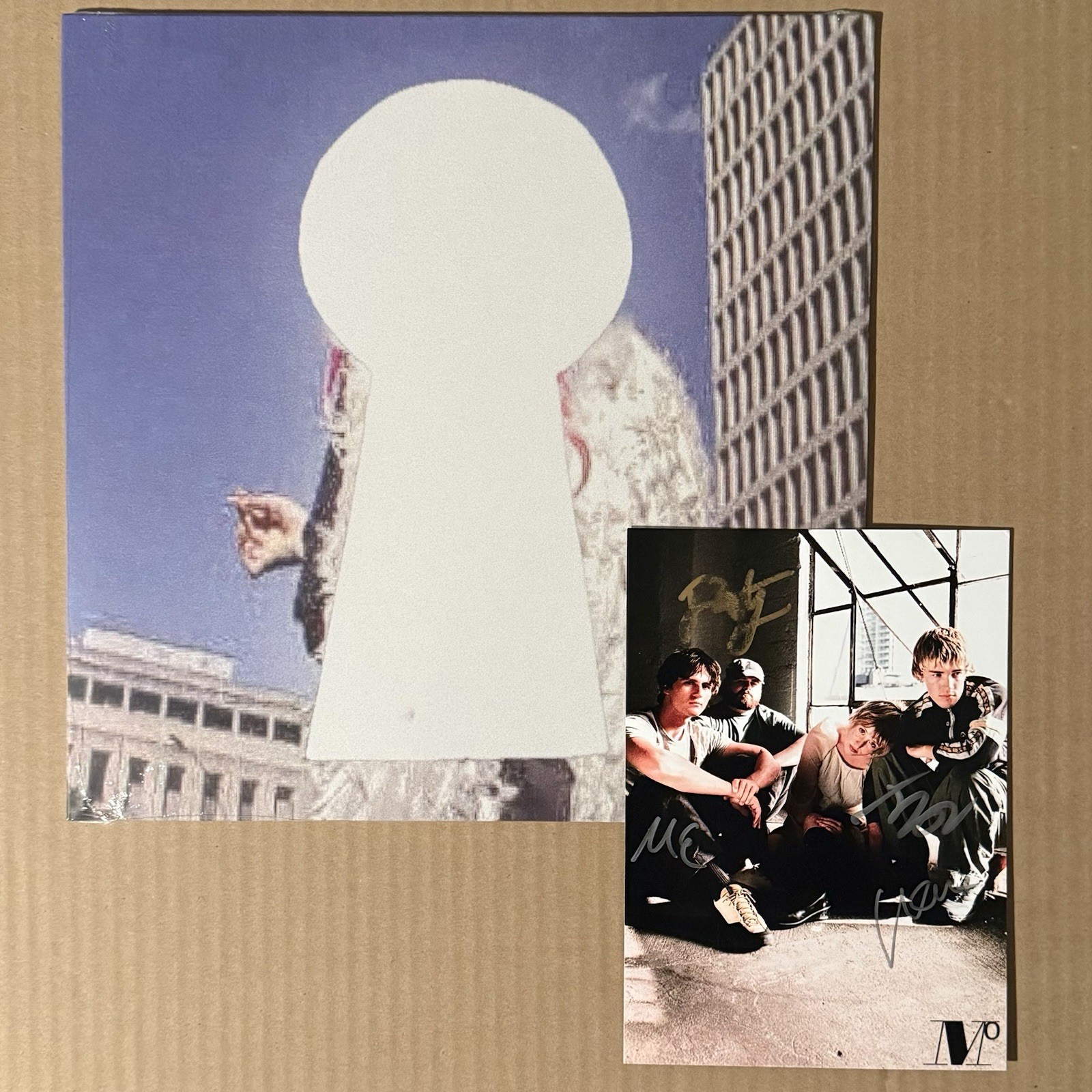 SIGNED Swapmeet - Mount Zero White Blue Splatter Vertigo Vinyl LP /150 IN-HAND✅