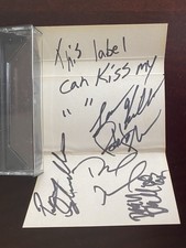 Vio-lence SIGNED 1988 Mechanic Records Demo Thrash Cassette Eternal Nightmare picture