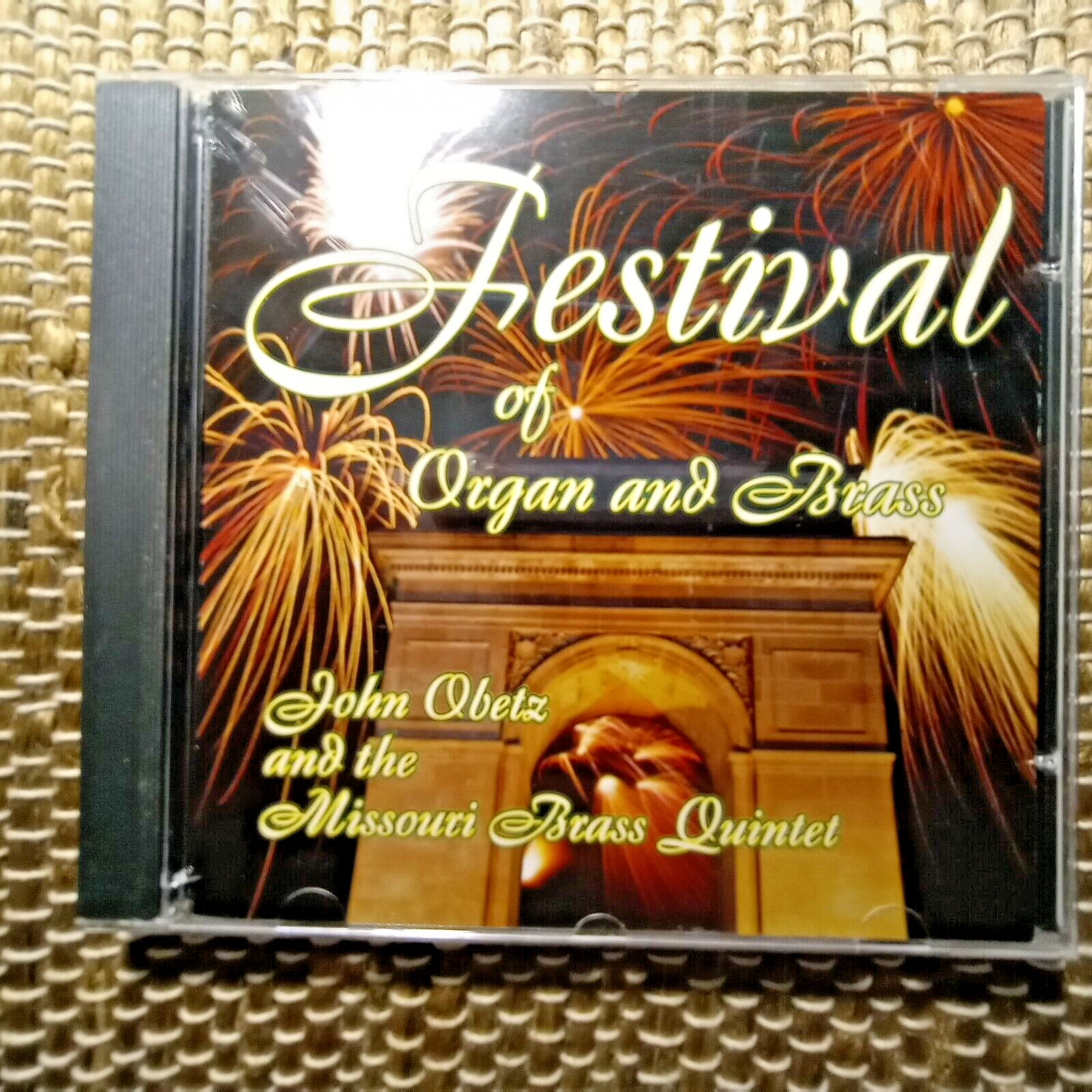 John Obetz Festival of ORGAN and Brass CD w. Missouri Brass 5tet - Cmplte Pkgng