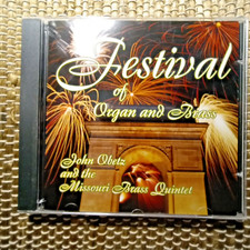 John Obetz Festival of ORGAN and Brass CD w. Missouri Brass 5tet - Cmplte Pkgng picture