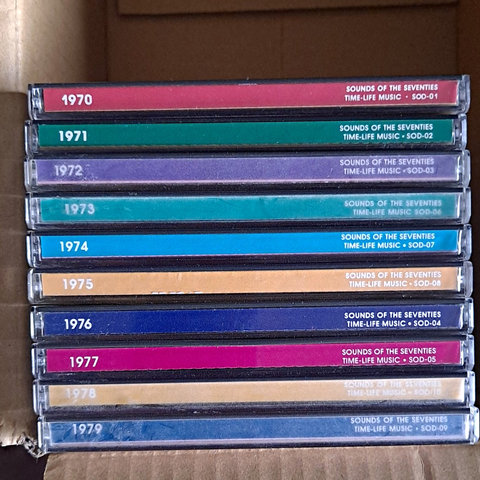 Time-Life Music Sounds of the Seventies  1970-1979 CD Plus 1970-1979 Take Two 