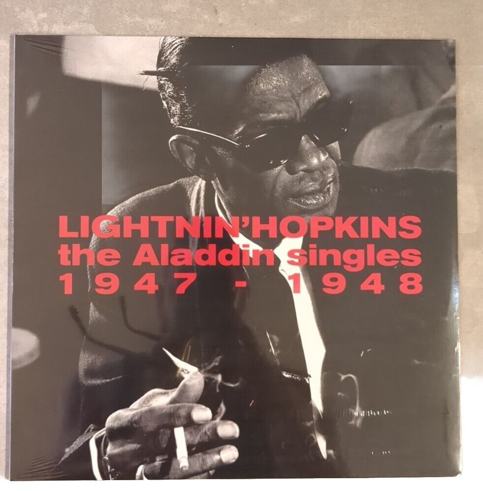 LIGHTNIN\' HOPKINS - The Aladdin Singles - New - Sealed LP Vinyl Record Album