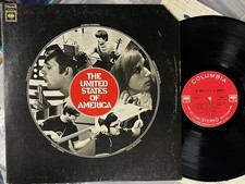 THE UNITED STATES OF AMERICA - SELF-TITLED - ORIGINAL 1968 US COLUMBIA LP s/t picture
