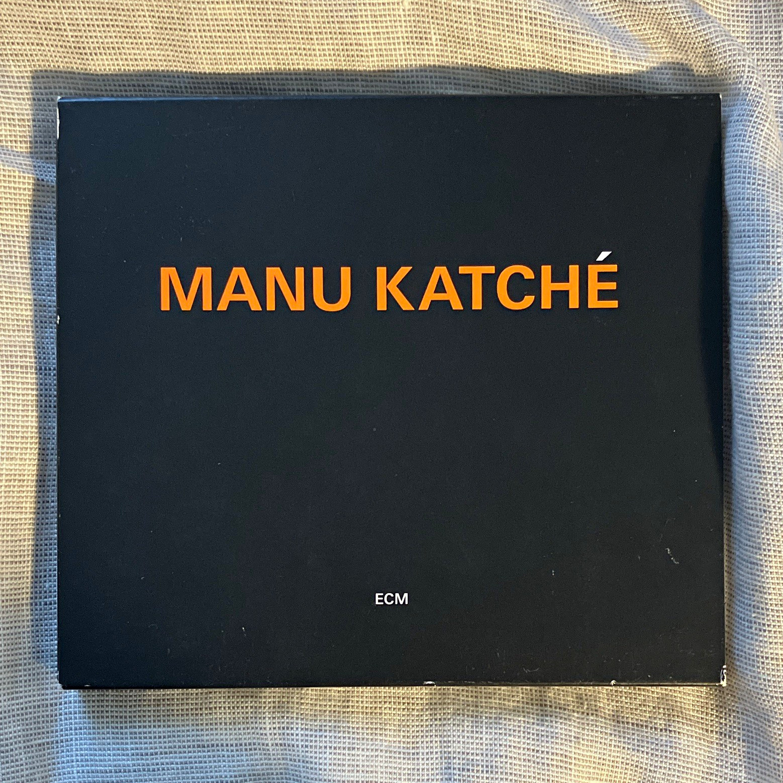 Manu Katché - Manu Katché (CD, 2012) ECM Jazz Album ECM 2284