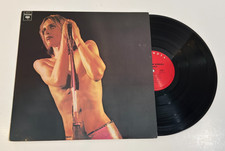 Iggy And The Stooges Raw Power Vinyl LP Columbia PC 32111 solid red label picture