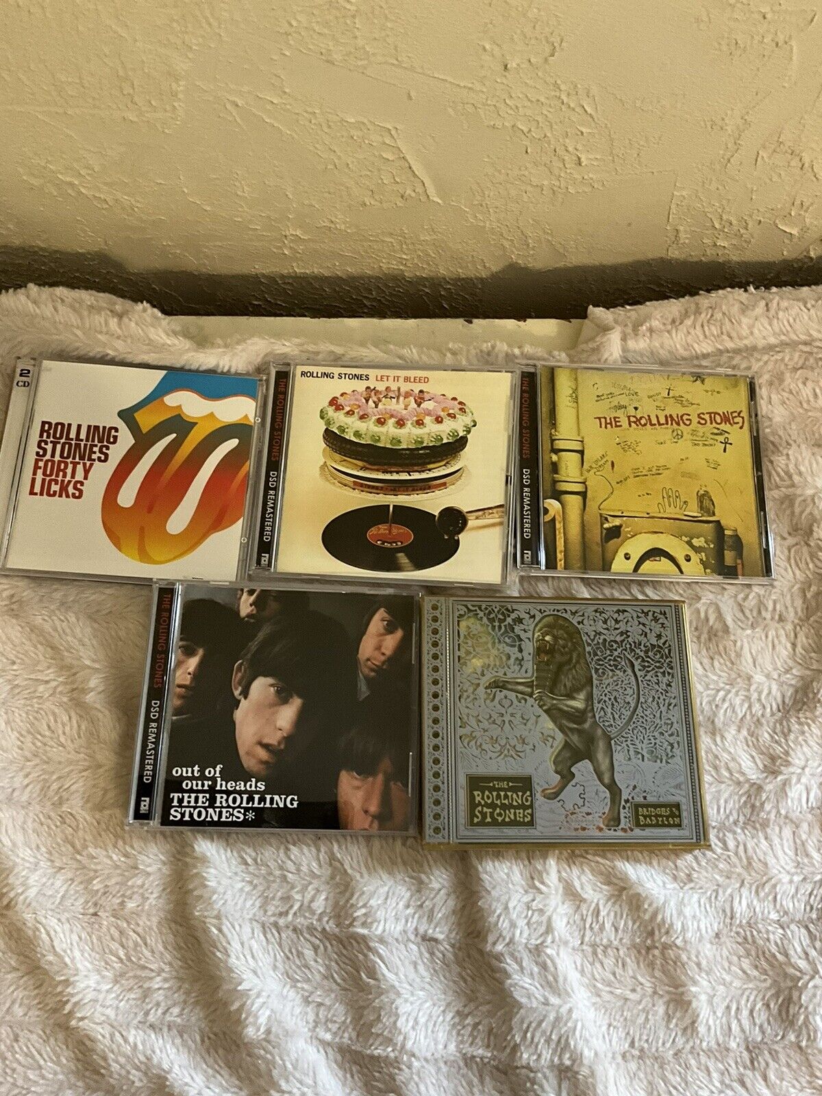THE ROLLING STONES  5 CD LOT