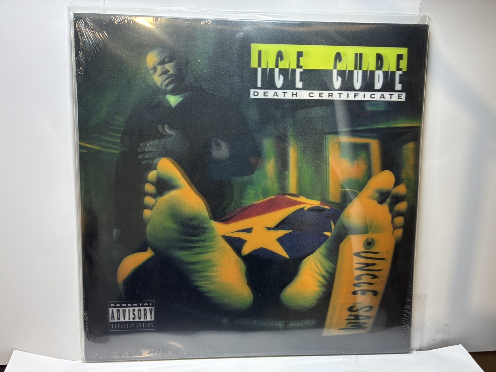 Death Certificate by Ice Cube 3D Lenticular Cover, (Record, 2015) Graded As VG+