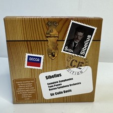 Sibelius Complete Symphonies Tone Poems 5 CDs Sir Colin Davis Boston Symphony picture