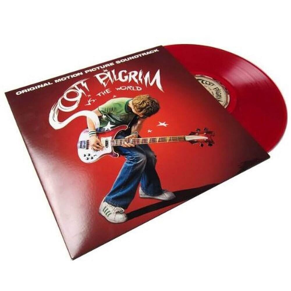 Scott Pilgrim VS The World ORIGINAL SOUNDTRACK RED Color Vinyl LP NEW SEALED