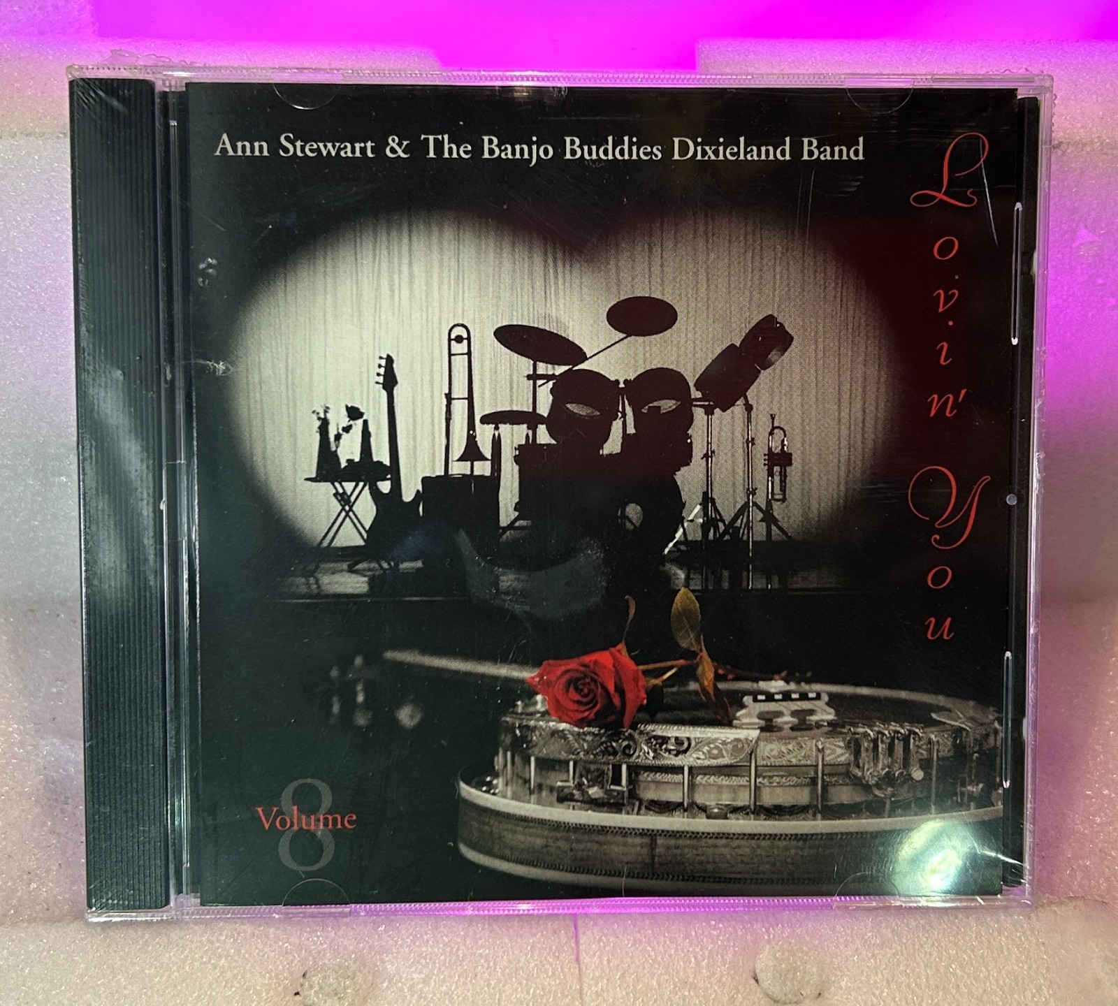 Loving You Vol 8 by Ann Stewart Banjo Buddies Dixieland Band (CD) NEW SEALED