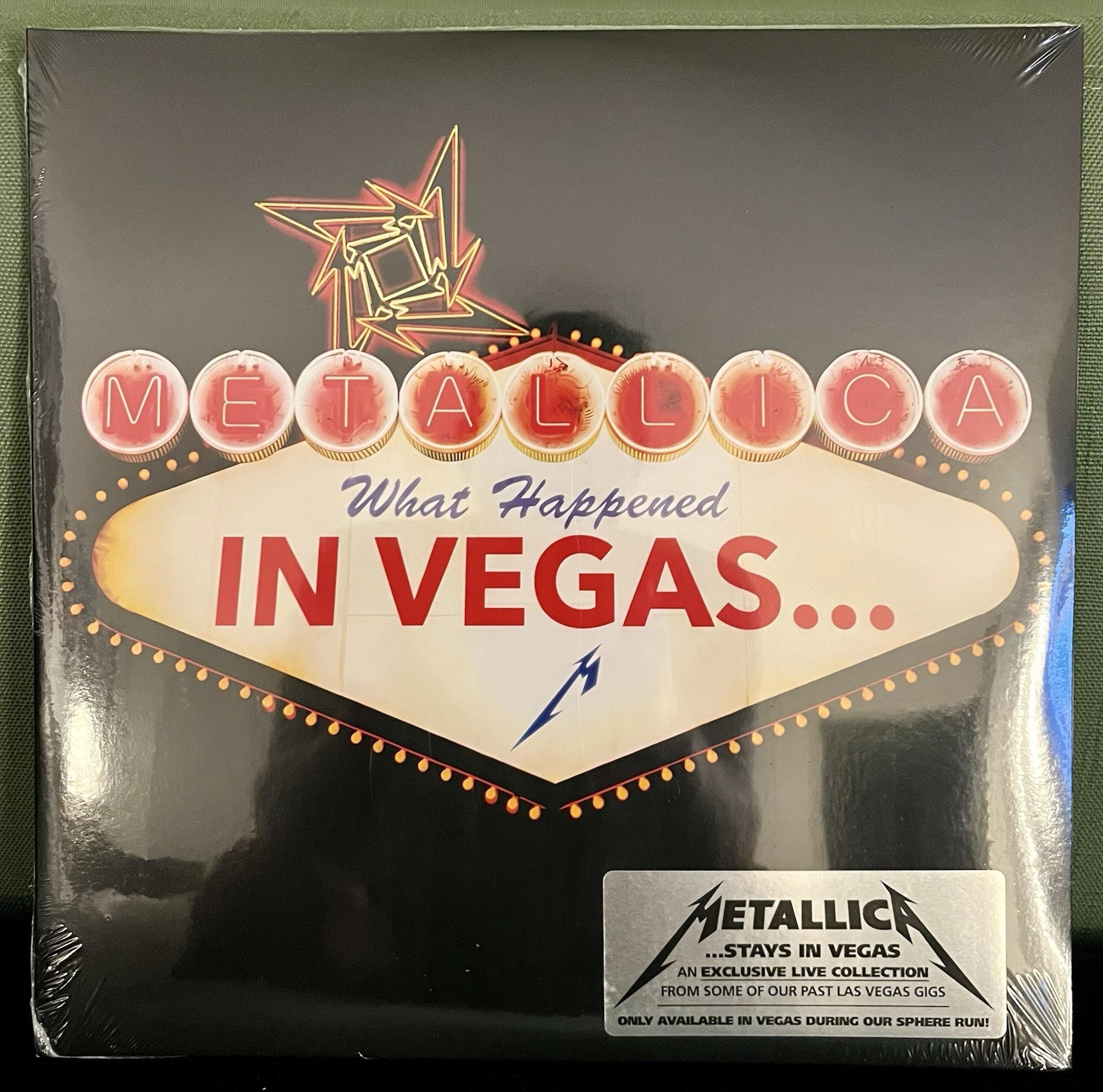 Metallica What Happened in Vegas... Vinyl record - New / Sealed 