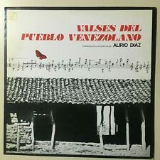 Alirio Diaz ‎– Valses Del Pueblo Venezolano [1980] Vinyl LP Venezuela Siruma picture