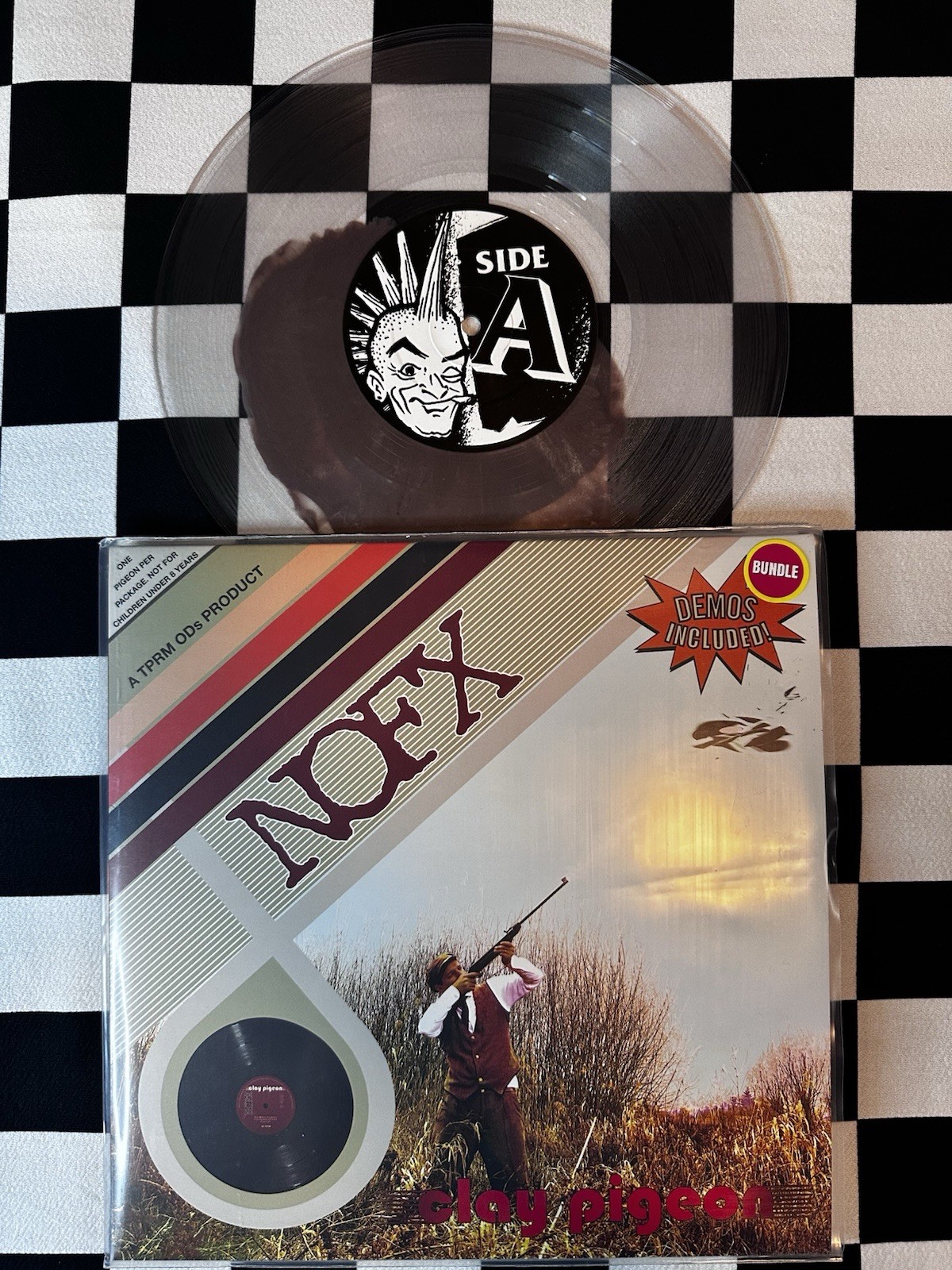 NOFX - Clay Pigeon 10” Demos - Punk Museum Bundle Exclusive Color Vinyl