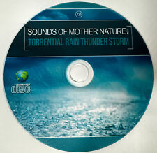 Torrential Rain Thunderstorm Sounds Relaxation Sleep Therapy White Noise New CD picture
