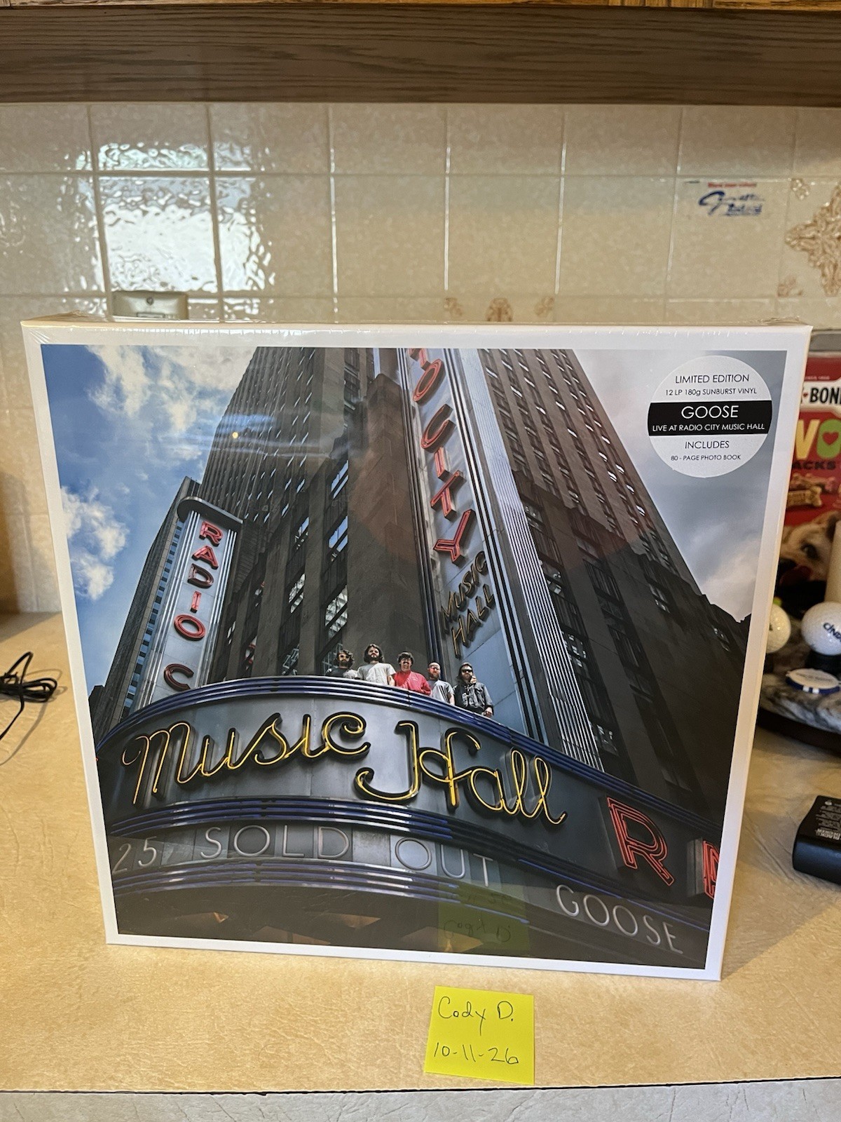 Goose Live At Radio City Music Hall New York City Box Set 12LP Vinyl SEALED NEW