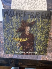 MISCHIEF BREW The Stone Operation Vinyl Record LP Folk Punk Purple/green picture