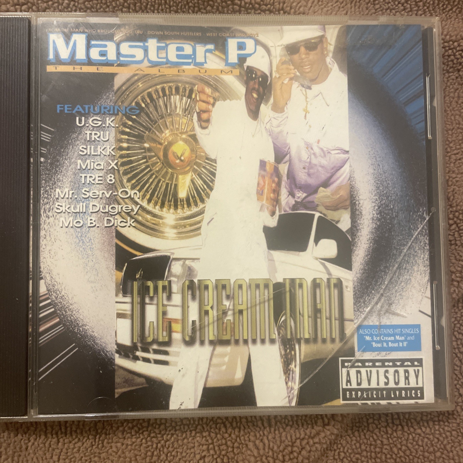 Ice Cream Man [PA] by Master P (CD,  1st Press Apr-1996, No Limit Records) CD112
