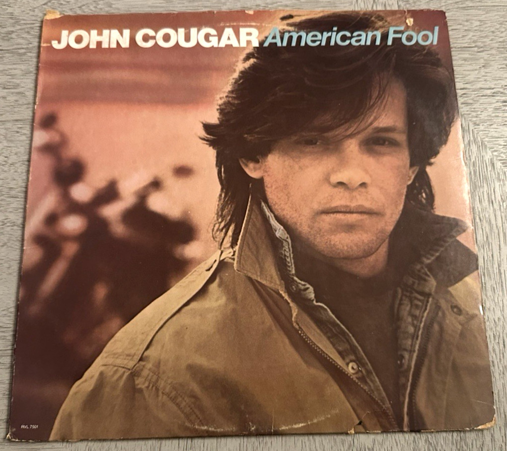John Cougar American Fool Record Album 1982 Vinyl LP Record