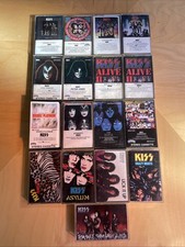 KISS Cassette Tape Lot Of 17 Solo Albums Dressed To Kill Destroyer Love Gun ++++ picture