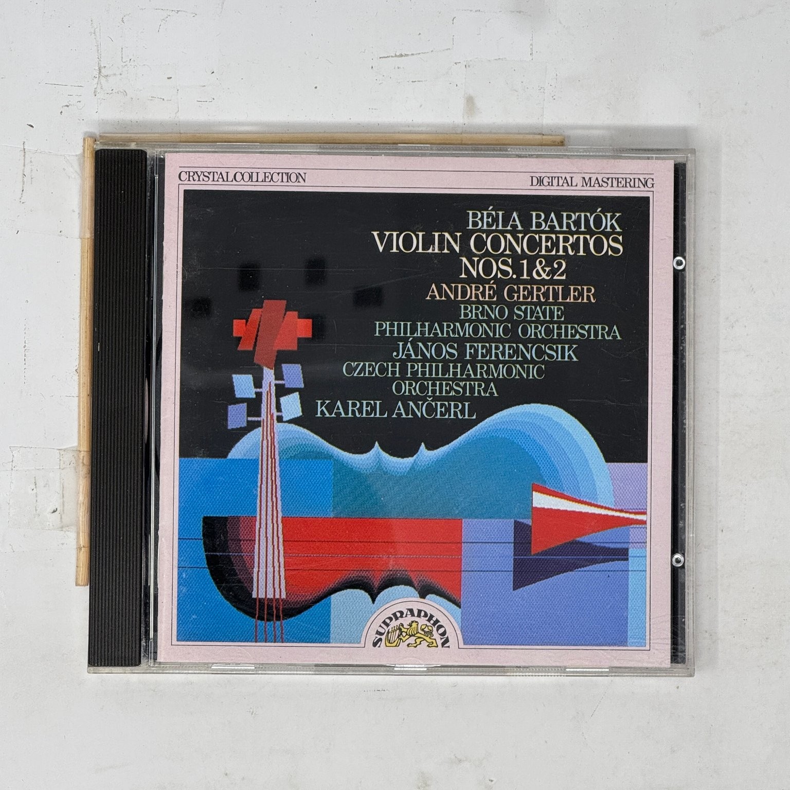 Béla Bartók – Violin Concertos 1&2 CD 1988 Classical Digital Mastering Supraphon