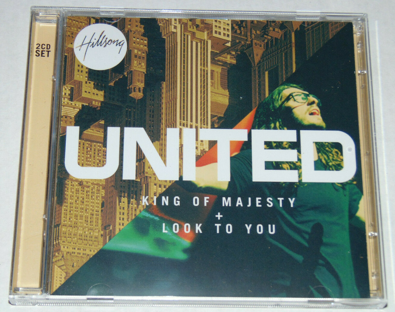 2 CD SET Hillsong United, King Of Majesty + Look To You, Christian Worship Music
