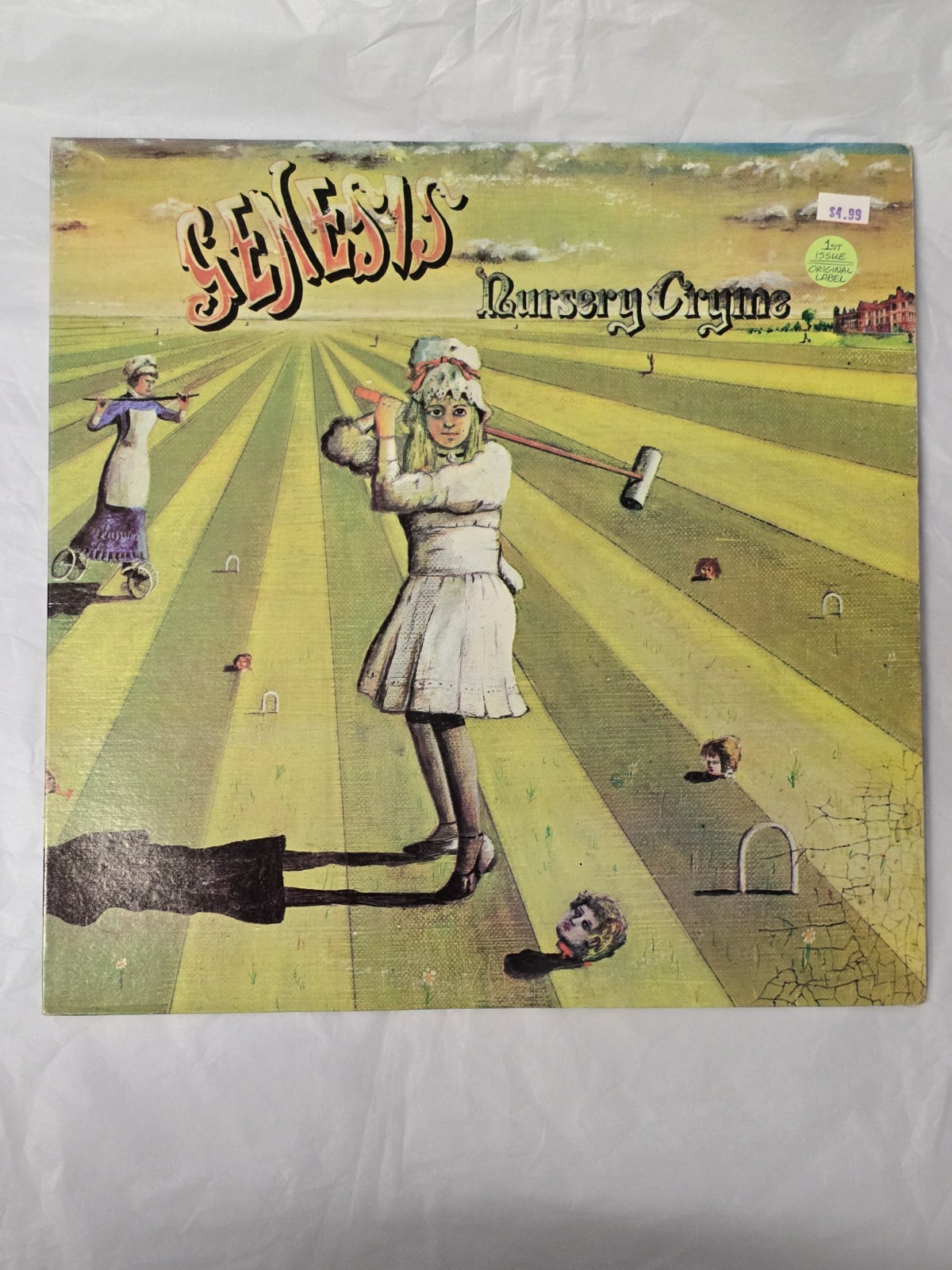 Genesis, Nursery Cryme, Buddah, CAS1052, 1972, Vinyl LP, V=VG++