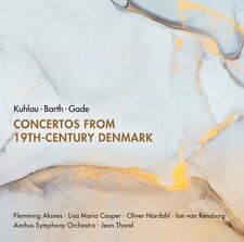 Barth / Aksnes / Tho - Concertos 19th C Denmark [New SACD] Hybrid SACD picture